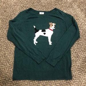 SizeL St Johns Bay Terrier Sweater